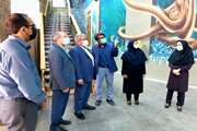 بازدید معاون سیاسی، امنیتی و اجتماعی استانداری از مجتمع آفرینش 