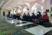 ادای احترام مربیان و کارکنان کانون پرورش فکری به مقام شهدا
