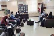 نشست مدیرکل کانون پرورش فکری استان هرمزگان با فرماندار جاسک