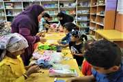کارگاه ساخت عروسک های چادری در کانون مرکز شماره یک بندرعباس برگزار شد