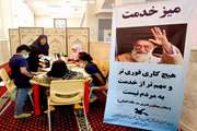 دیدار مردمی مدیرکل ومیز خدمت فرهنگی کانون هرمزگان در روز بصیرت و میثاق امت با ولایت