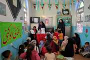 برپایی ایستگاه نقاشی در کانون پرورش فکری مرکز ابوموسی