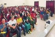 حضور اعضای انجمن هنرهای نمایشی کانون هرمزگان در نخستین دوره آموزشی «مدرسه تئاتر شبستان» در بندرعباس 