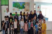 آشنایی کودکان بندرخمیر با شغل محیط‌بانی