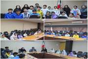 دیدار کودکان و مربیان کانون پرورش فکری بافرماندار بستک